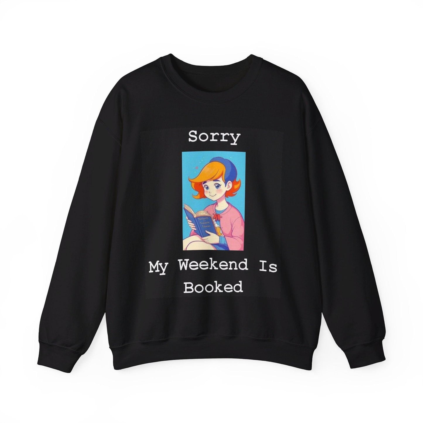 Weekend Booked 1 - Unisex Heavy Blend™ Crewneck Sweatshirt