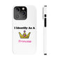 ID Princess (White) - Slim Phone Cases - Better Mode