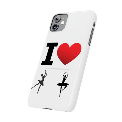 I Heart Dance - Slim Phone Cases