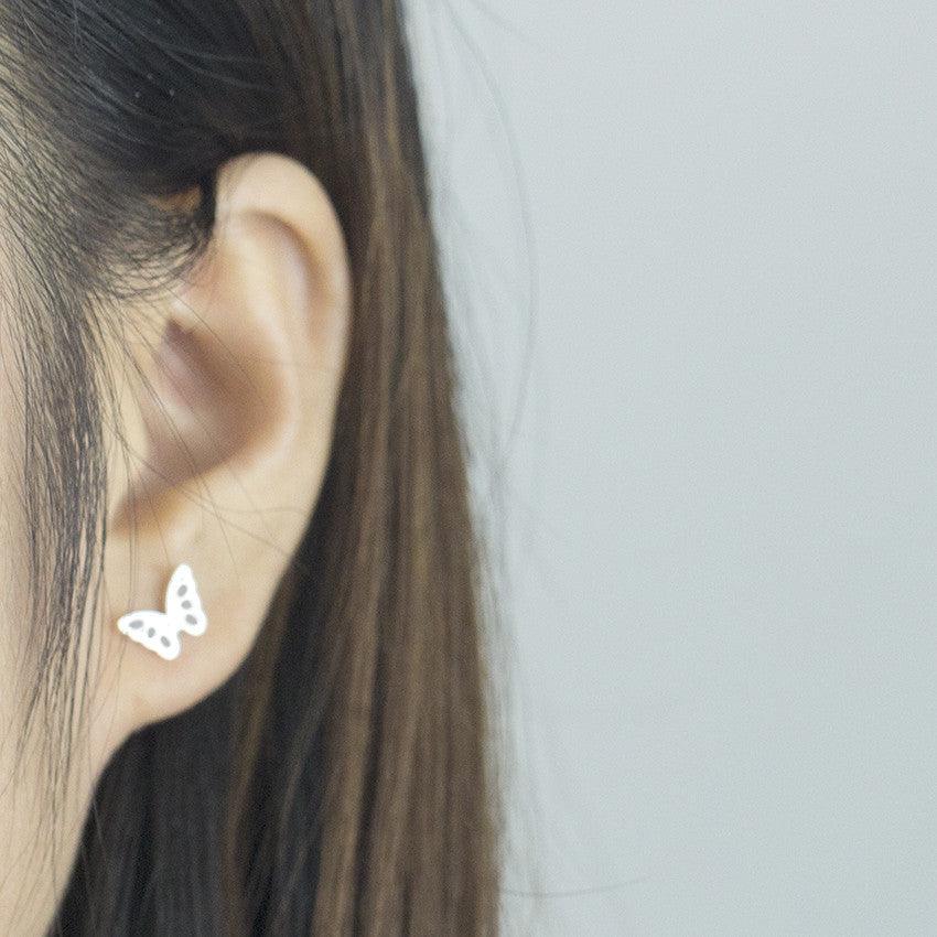 Origami butterfly earrings - Better Mode