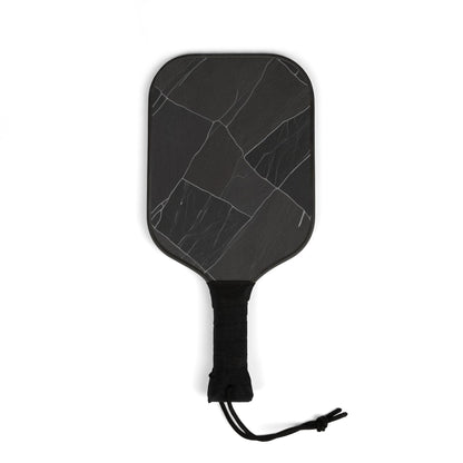 Black Marble Pattern - Pickleball Kit - Better Mode