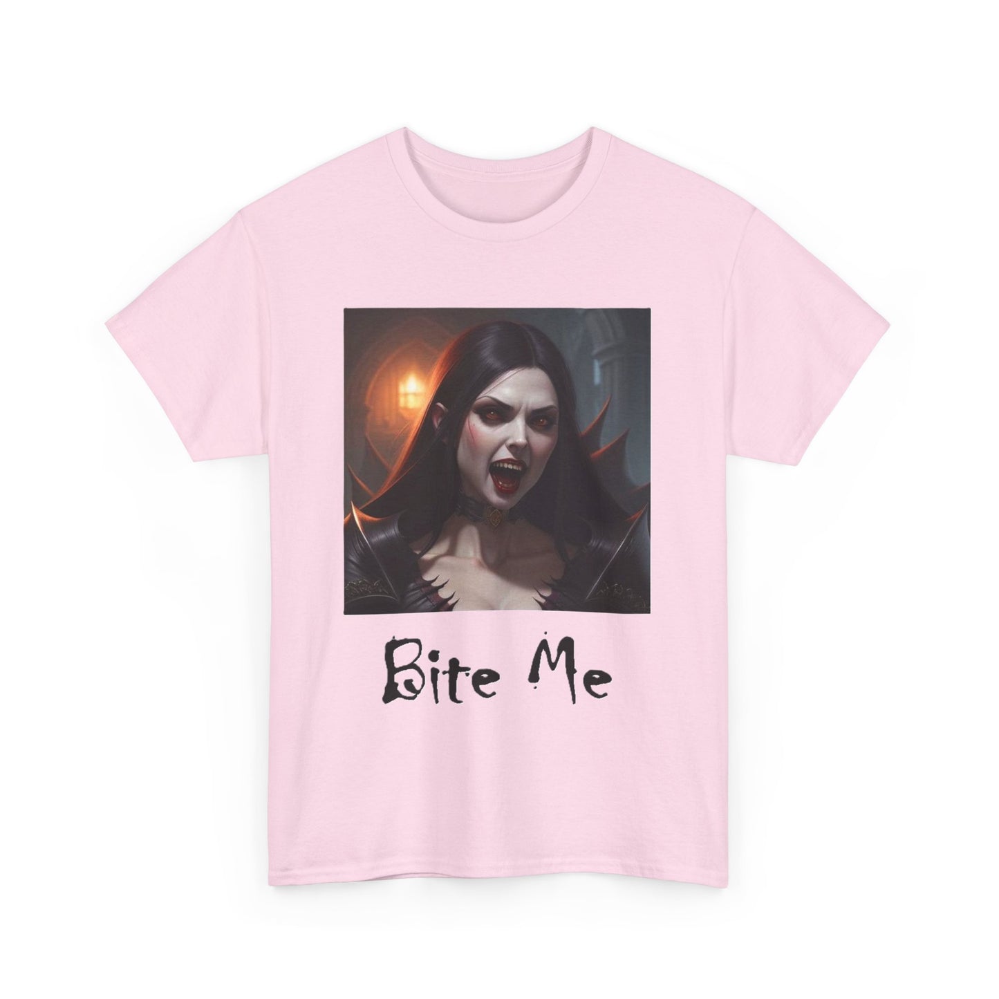 Halloween - Bite Me - Unisex Heavy Cotton T-Shirt