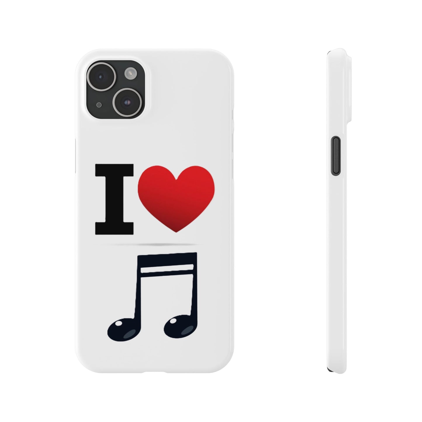 I Heart Music - Slim Phone Cases