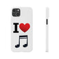 I Heart Music - Slim Phone Cases