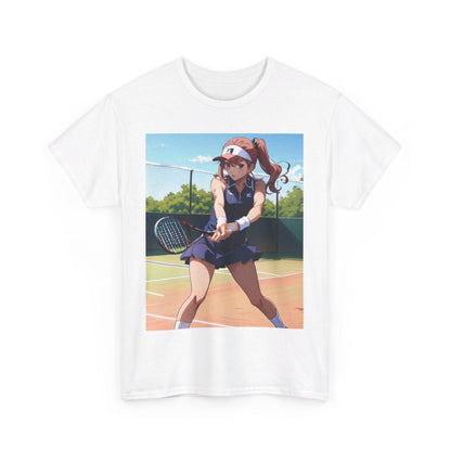 Anime Tennis 7 - Unisex Heavy Cotton T-Shirt