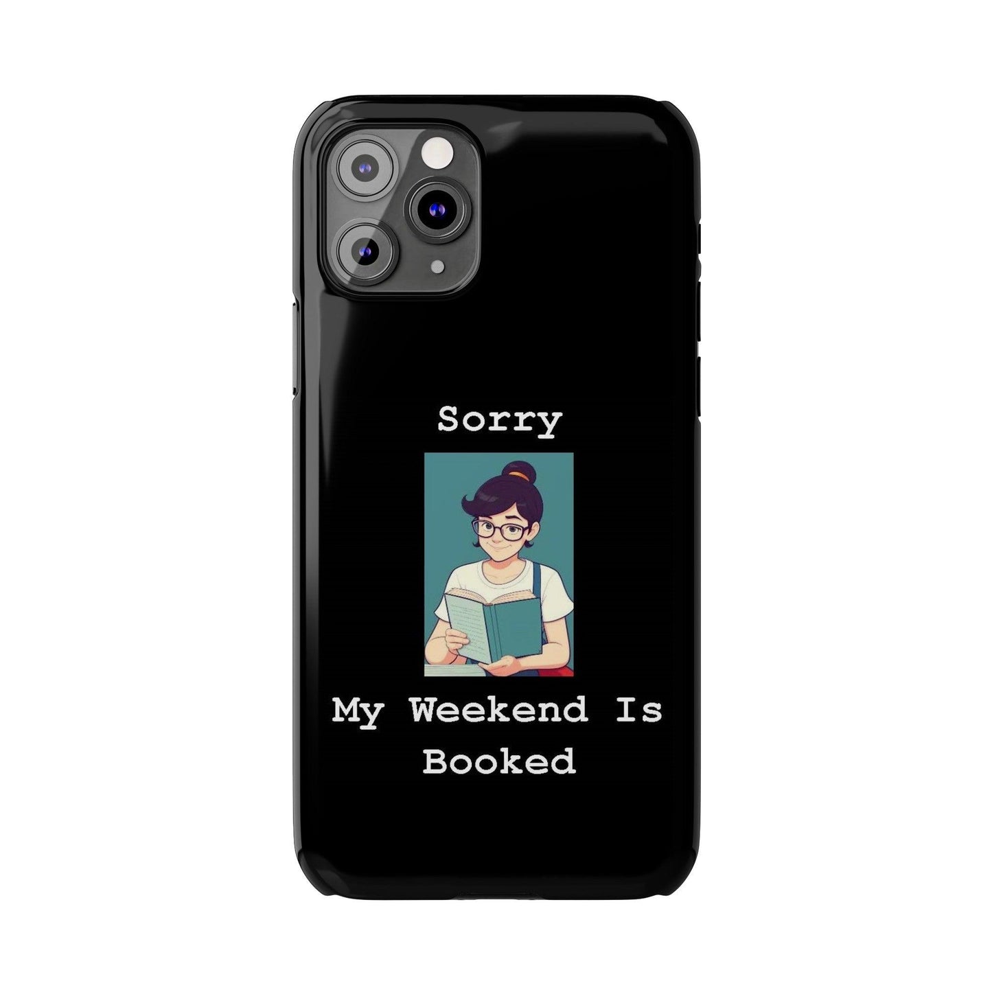 Booked 2 (Black) - Slim Phone Cases - Better Mode