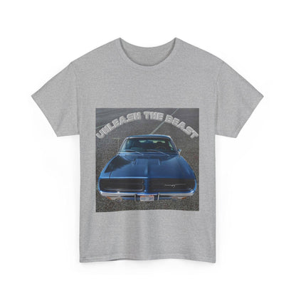 Unleash The Beast Classic Car 1 - Unisex Heavy Cotton T-Shirt