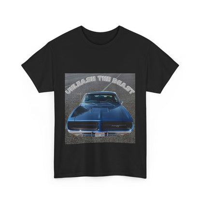 Unleash The Beast Classic Car 1 - Unisex Heavy Cotton T-Shirt