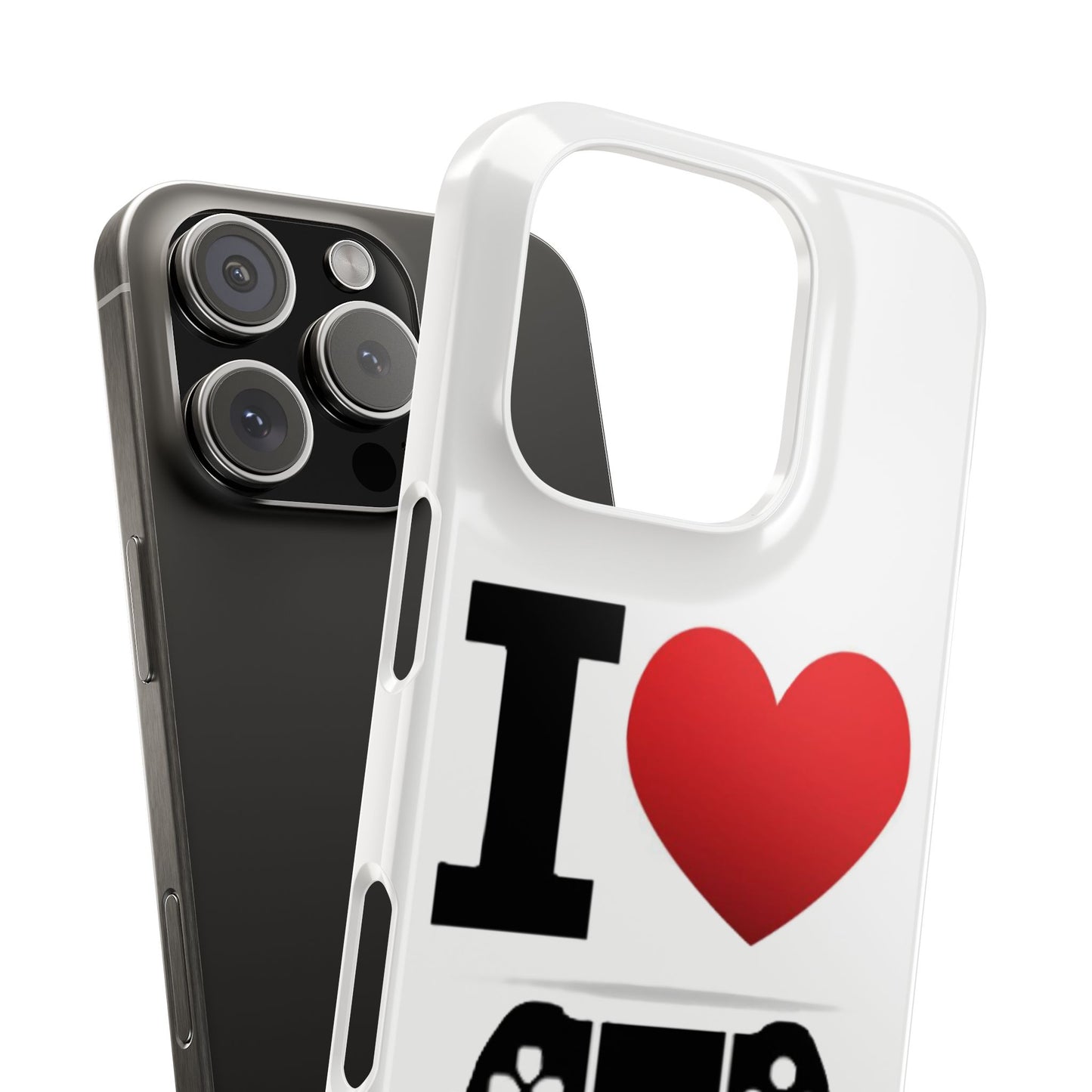 I Heart Gaming - Slim Phone Cases