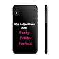 Perky (Black) - Slim Phone Cases - Better Mode