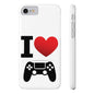 I Heart Gaming - Slim Phone Cases