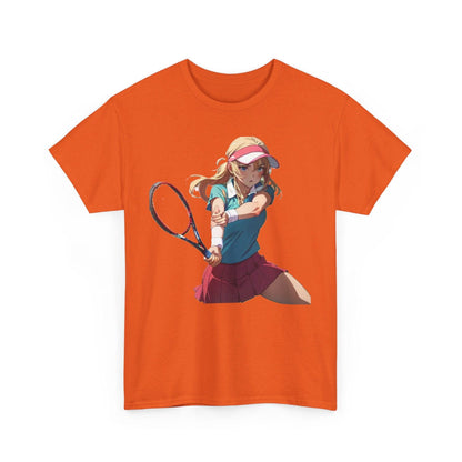 Anime Tennis 3 - Unisex Heavy Cotton T-Shirt