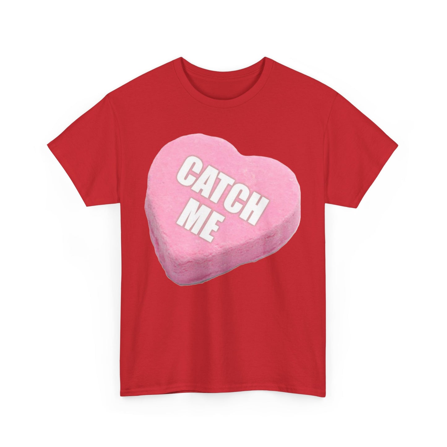 Candy Heart - "Catch Me" - Unisex Heavy Cotton T-Shirt - Better Mode