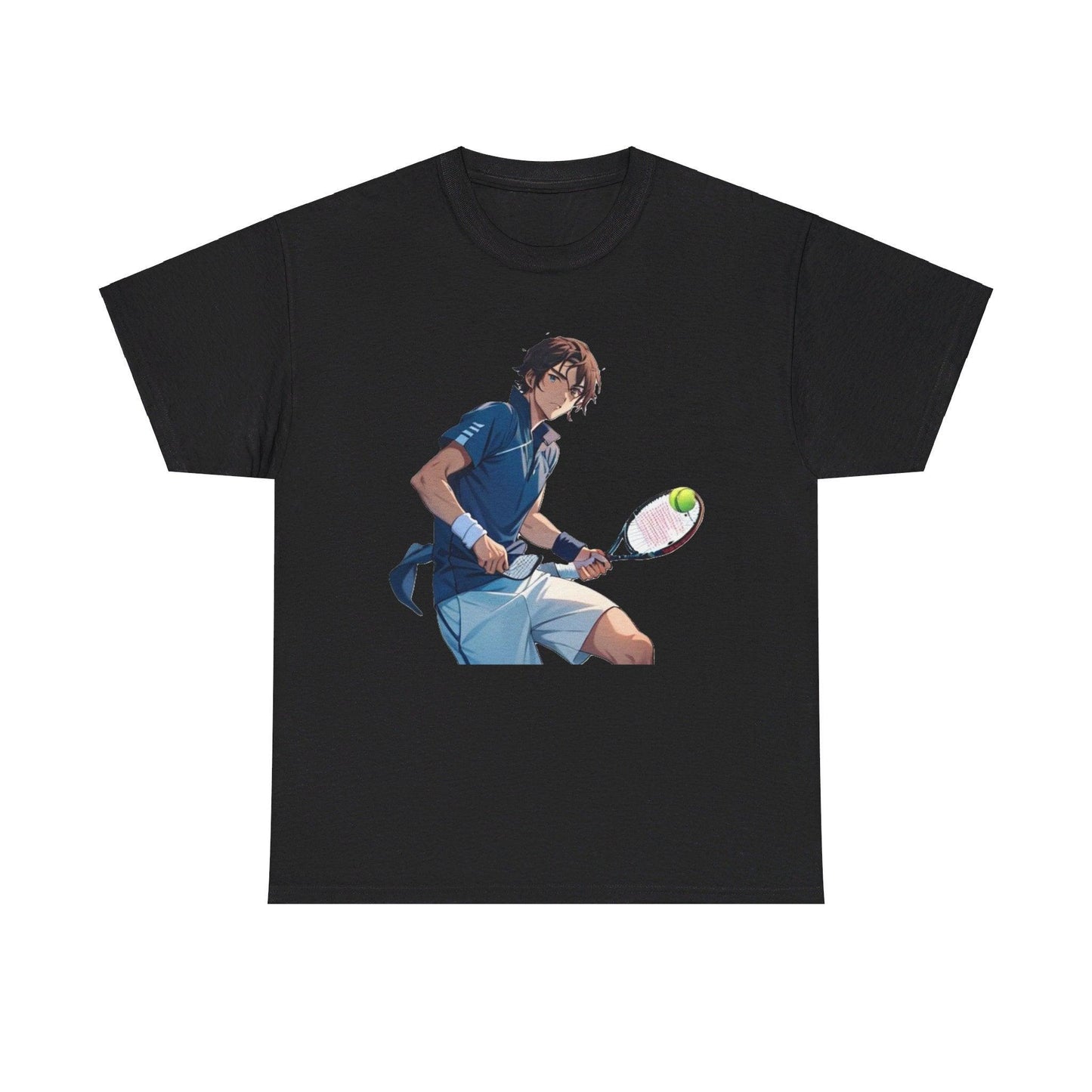 Anime Tennis 1 - Unisex Heavy Cotton T-Shirt