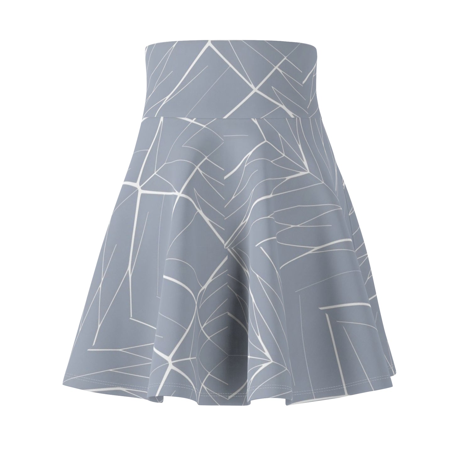 Slate Pattern Skater Skirt