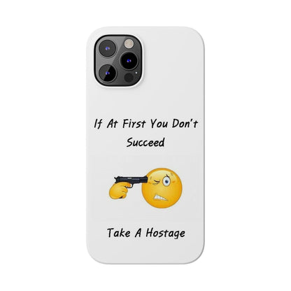 Hostage (White) - Slim Phone Cases - Better Mode