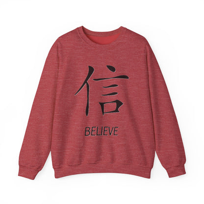 Believe Chinese Symbol Sweatshirt