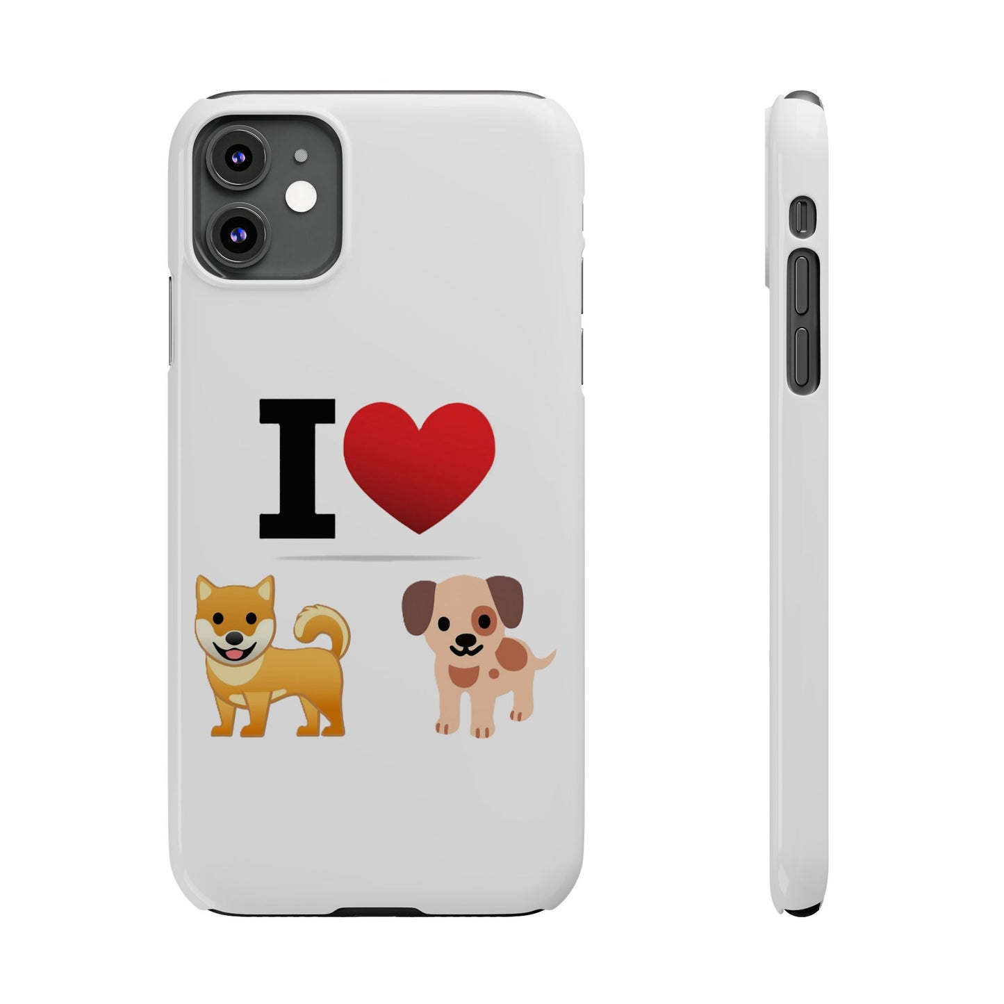 I Heart Dogs - Slim Phone Cases