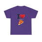 I Heart Pizza - Unisex Heavy Cotton T-Shirt - Better Mode