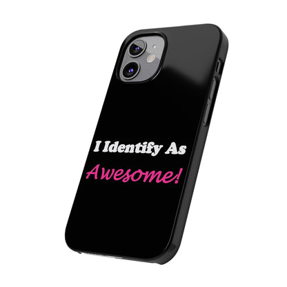 Awesome (Black) - Slim Phone Cases - Better Mode