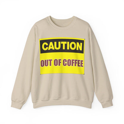 Caution Coffee - Unisex Heavy Blend™ Crewneck Sweatshirt