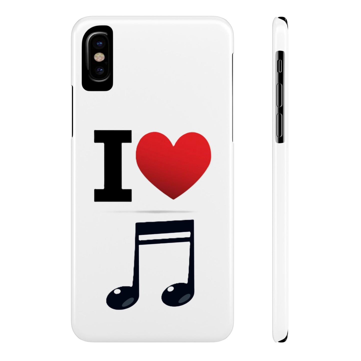 I Heart Music - Slim Phone Cases