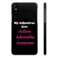 Active (Black) - Slim Phone Cases - Better Mode