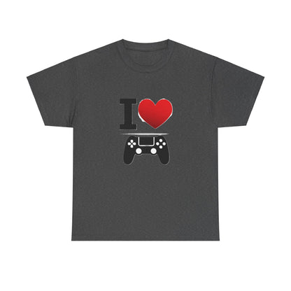 I Heart Gaming - Unisex Heavy Cotton T-Shirt - Better Mode