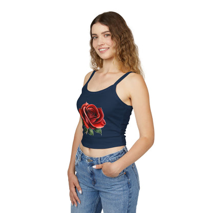 Rose - Women's Spaghetti Strap Tank Top