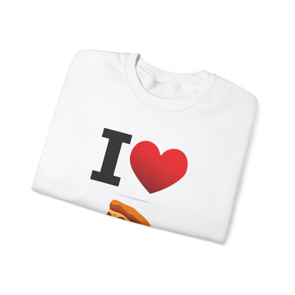 I Heart Pizza - Crewneck Sweatshirt - Better Mode