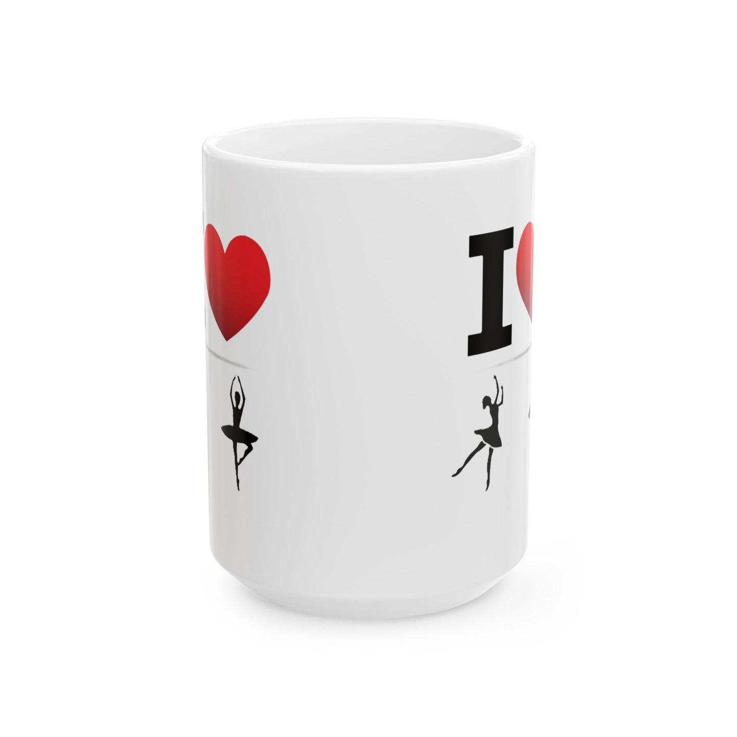 I Heart Dance - Ceramic Mug, (11oz, 15oz) - Better Mode