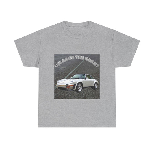 Unleash The Beast Classic Cars 2 - Unisex Heavy Cotton T-Shirt