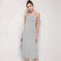 Women's Summer Mid Length Modal Suspender Dress - Better Mode