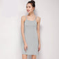 Women's Summer Mid Length Modal Suspender Dress - Better Mode