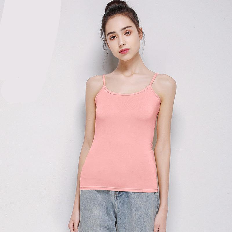 Women's Summer Mid Length Modal Suspender Dress - Better Mode