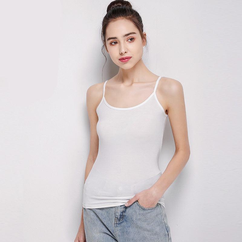 Women's Summer Mid Length Modal Suspender Dress - Better Mode