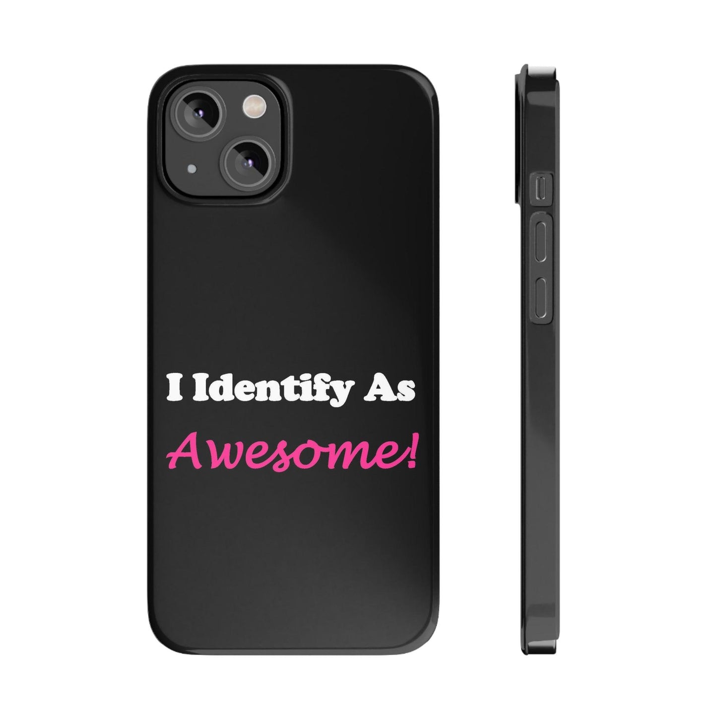 Awesome (Black) - Slim Phone Cases - Better Mode