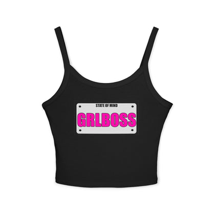 GIRLBOSS - Women's Spaghetti Strap Tank Top