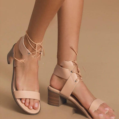 Women's Sandals - Low Heel