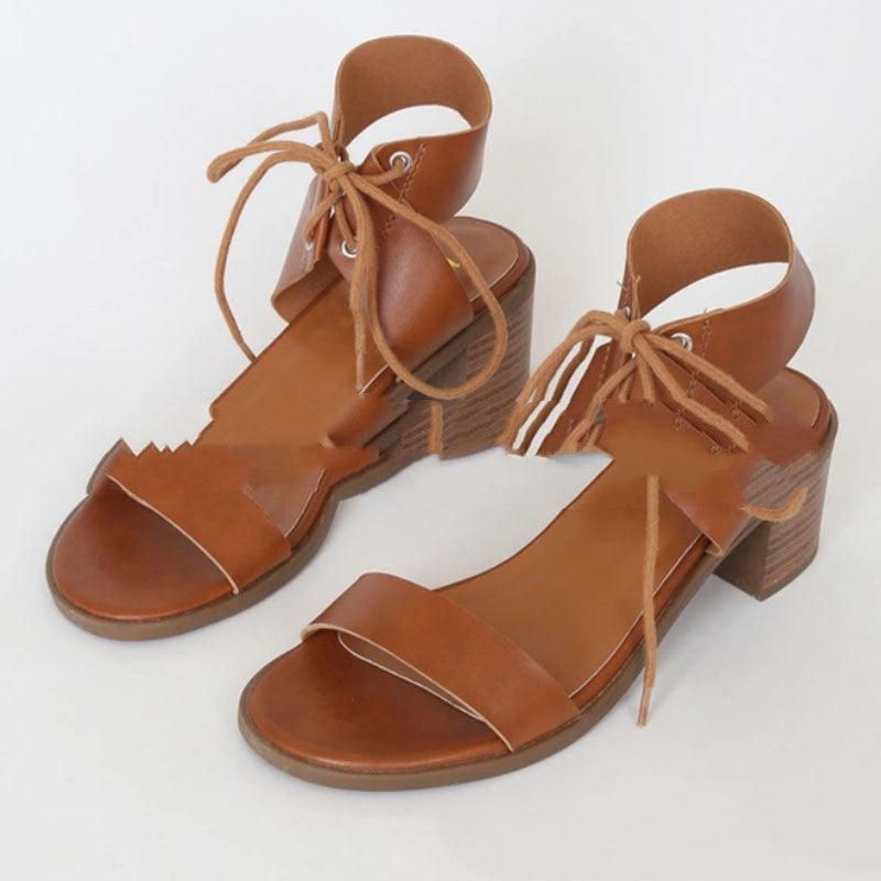 Women's Sandals - Low Heel