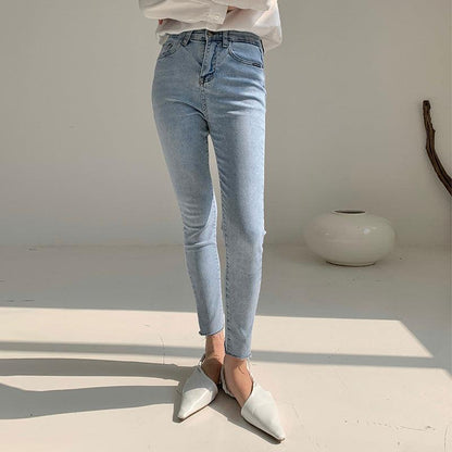 Women's Jeans - Skinny Fit - High Waist