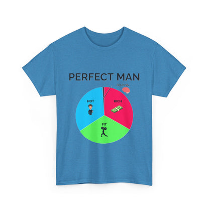 Perfect Man Pie Chart T-Shirt
