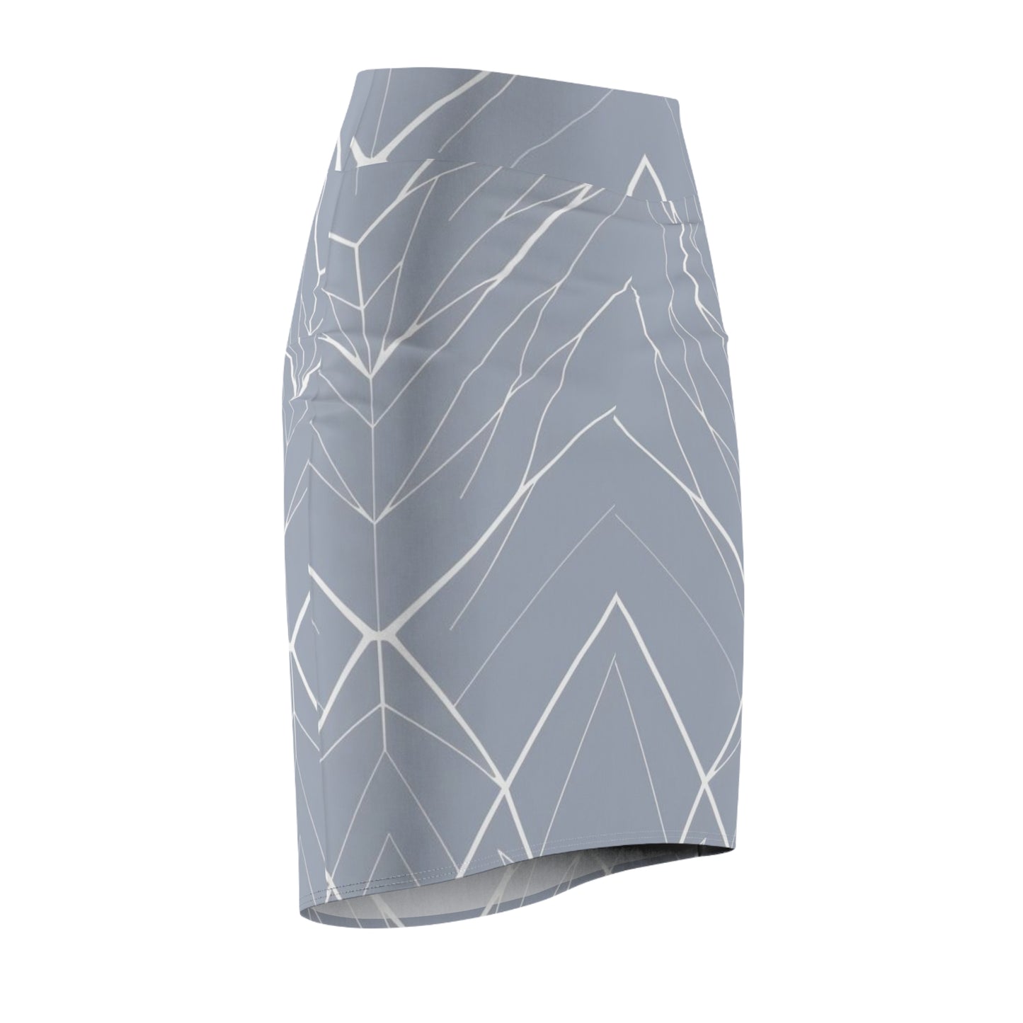 Slate Pattern Women's Pencil Skirt