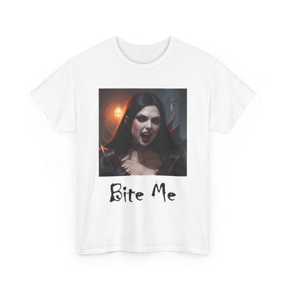 Halloween - Bite Me - Unisex Heavy Cotton T-Shirt