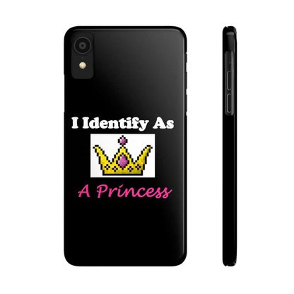 ID Princess (Black) - Slim Phone Cases - Better Mode