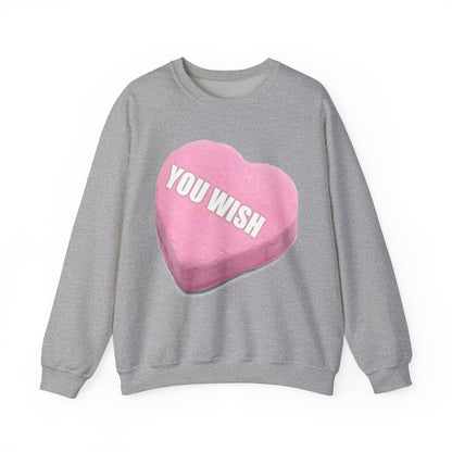 Candy Heart "You Wish" - Crewneck Sweatshirt - Better Mode