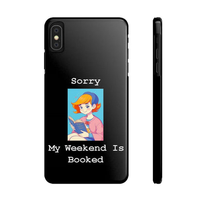 Booked 1 (Black) - Slim Phone Cases - Better Mode