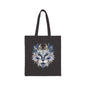 Floral Lion Tote Bag