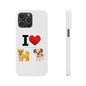 I Heart Dogs - Slim Phone Cases