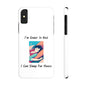 Great In Bed (White) - Slim Phone Cases - Better Mode